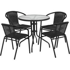 Patio Dining Sets Flash Furniture Lila 28'' Patio Dining Set