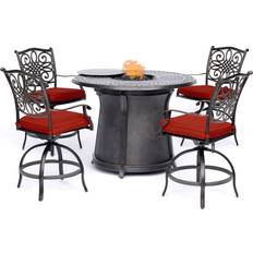 Patio Dining Sets Hanover TRAD5PCFPRD Traditions 5 Patio Dining Set