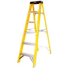 Fibreglass step ladders Vaunt Vaunt 6 Tread Fibreglass Step Ladder 1.67m
