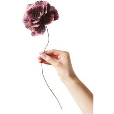 Non woven tapeter Studio About Studio About Peony Papirblomst Aubergine
