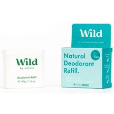 Wild deo Wild Natural Fresh Cotton & Sea Salt Deo Stick Refill 40g