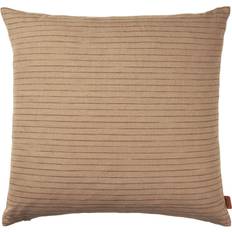 ferm LIVING Stripe Pudebetræk Brun (50x50cm)
