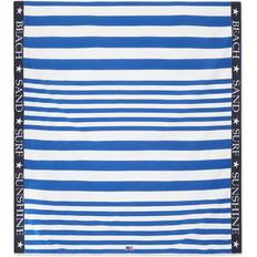 Strandhandduk lexington Lexington Striped Family strandhandduk Badlakan Blå, Vit