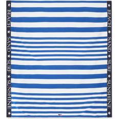 Strandhandduk lexington Lexington Striped Family strandhandduk Badlakan Vit, Blå