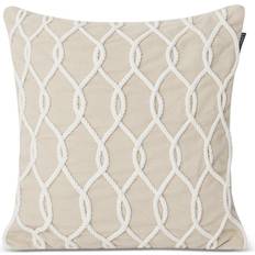 Lexington Rope Deco Kuddöverdrag Vit, Beige (50x50cm)