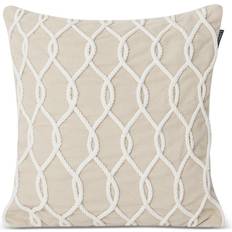 Lexington Rope Deco Pudebetræk Beige, Hvid (50x50cm)