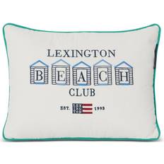 Lexington Cojines Decorativos Lexington Beach Club Small Embroidered 30x40 cm Azul-blanco-verde Cojín de Decoración Completo Azul, Verde, Blanco