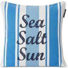Lexington Sea Salt Sun Kuddöverdrag Blå, Vit (50x50cm)