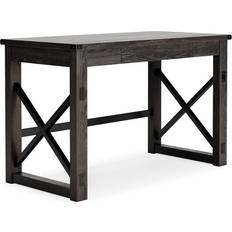 Ashley Gray Writing Desks Ashley Signature Freedan Rustic Farmhouse Writing Desk