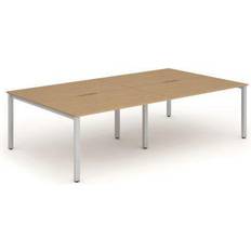 Evolve B2B Silver Frame Writing Desk