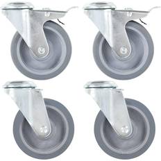 vidaXL 24 pcs Bolt Hole Casters