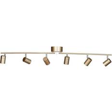 By Rydéns Correct Ceiling Light 6 Low Gold Spotlight