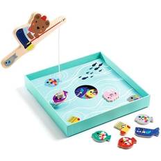 Djeco Babyspielzeuge Djeco Magnetspiel Fuzzyfish, Gesellschaftsspiel