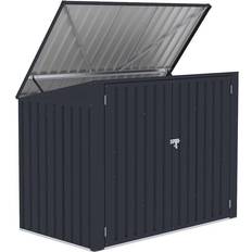 Wheelie Bin Storage Fornorth Contenedor Basura 173 x 101 x 131 cm Gris Oscuro (Building Area )
