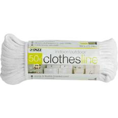 Clothing Care Smart Design All Purpose Weather Resistant Clothesline Cord 1 line x 50 feet White