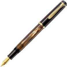 Pelikan M200, Sort, Brun, Guld, Marmor farve. [Levering: 2-3 dage]