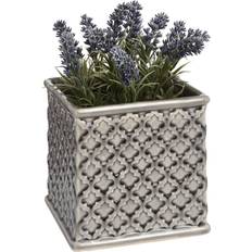 Hill Interiors Square Planter 18268 Ceramic