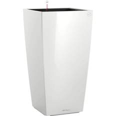 Självvattnande Krukor Lechuza Självvattnande Kruka Cubico 50 Plast 50x50x95 cm Vit