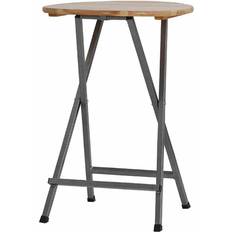 Havebord Stål Fyrretræ Grå Natur