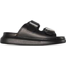 サンダル・ミュール alexander mcqueen SLIPPER (780714WIF13 8100) Leather sandals ALEXANDER MCQUEEN 780714 WIF138100 - Ancote