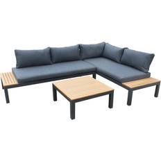 Loungeset Gartenfreude Gartenfreude Aluminium Ambience Lounge-Set