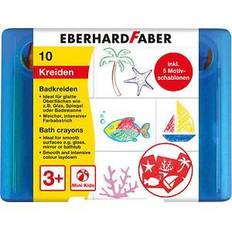 Kreiden 10 EBERHARD FABER Badkreide Bad-Buntstifte farbsortiert