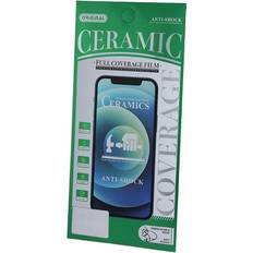 OEM Skärmskydd OEM iPhone 14 13 13 Pro Skärmskydd Plast Skyddsfilm Transparent med Svart Kant