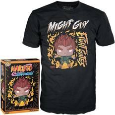 Naruto funko Naruto Naruto Funko Boxed Tee: 8 Gates Guy Shirt Black/Orange/White M