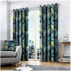 Curtains & Accessories Fusion Tropical Eyelet Lined 228.6x228.6cm