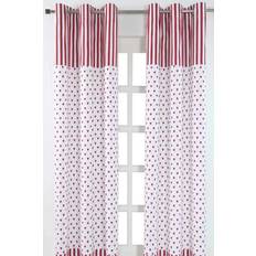 Homescapes Red Love Hearts Ready Eyelet Drop