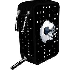 Triple Pencil Case Football