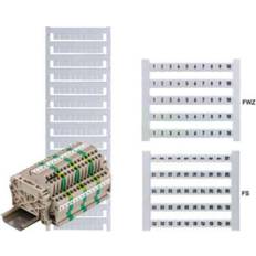 Weidmüller Mærkeark 5-FWZ 52306 mærke 21-30 i ark a 50. [Levering: 1-2 dage.]