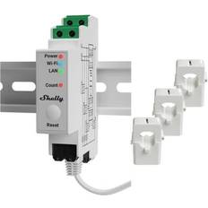 Energy meter Shelly Pro 3EM WiFi 3-faset 120A