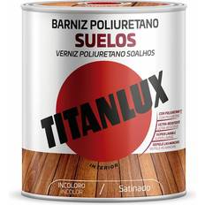 Vernis marins vente Vernis Polyuréthane Incolore Satiné Pour Sols 4l Titanlux M17100004 TITANLUX