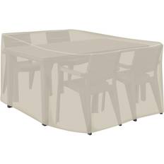 Grillzubehör Tepro Abdeckhaube Universal Sitzgruppe rechteckig klein, beige 150 95