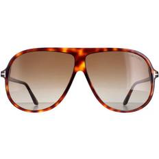 Tom Ford Men - Rectangles Sunglasses Tom Ford Shield Unisex Havana Brown Gradient Spencer