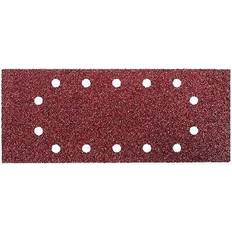 Hitachi 753074 Sandpaper Sheets for Orbital Sander 115 x 280 mm Grain 100 Clip-on