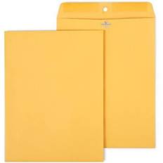 Brown Mailers Staples Kraft Clasp Envelopes 9-1/2 x 12-1/2 Brown 100/Box 535013/17076