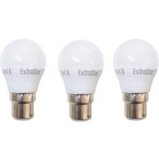 Light Bulbs ExtraStar 4W LED Ball Bulb B22 Natural Light 4200K Energy Saving White 3