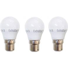 Light Bulbs ExtraStar 7W LED Ball Bulb B22 Daylight 4200K Energy Saving White 3