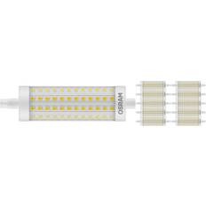 R7s led 118mm dæmpbar Osram Fordelspakke 10x Parathom Line LED R7s 118mm 16W 2000lm 827 ekstra varm hvid dæmpbar erstatter 125W