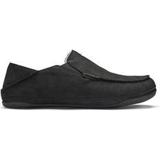 Nubuck Slippers OluKai Kipuka Hulu - Black