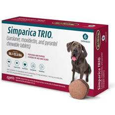 Pets Simparica Trio Chewable Tablets for Dogs 6-pack