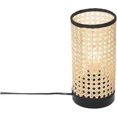 QAZQA Table Lamps QAZQA Country rattan Table Lamp