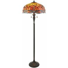 Loops 1.5m Tiffany Twin Floor Lamp