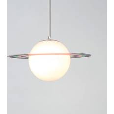 Multicoloured Ceiling Lamps Litecraft Glow Saturn Ceiling Pendant Lamp