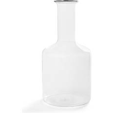 Noir Carafe d'Eau Hay Rim 1.2 l Transparente Black Carafe d'Eau