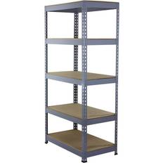 Grey Shelving Systems 1 Racking Bay Shelving System