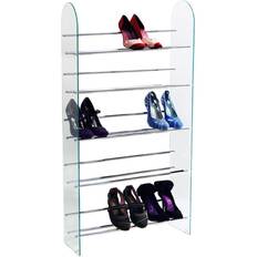 Glasses Hallway Furniture & Accessories Techstyle Luxor 5 Tier Shoe Rack