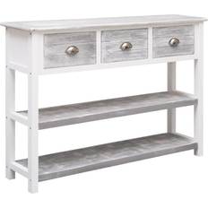 vidaXL Skänk antikgrå Sideboard